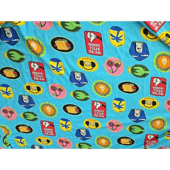 Good Mythical Stickers Pajamas 2pc Set Large Top and Bottom Loungewear Bamboo - Picture 4 of 9